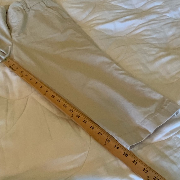 Sonoma Life Style Capris Beige Stretch High Waisted Side and Back Pockets Size 6 - Picture 6 of 9